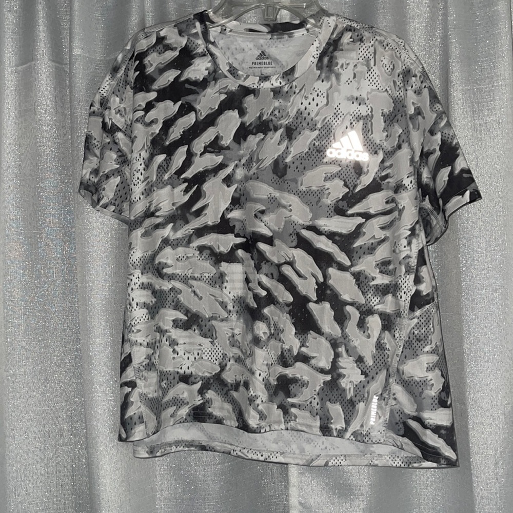 Adidas size large cropped shirt